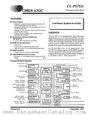 CL-PS7111-VC-A datasheet pdf Cirrus Logic