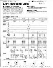 GP1U525Q datasheet pdf SHARP