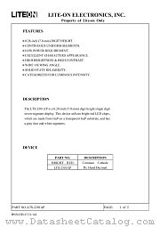 LTS-2301AP datasheet pdf Lite-On Technology Corporation