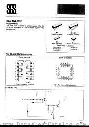 T74LS05C1 datasheet pdf ST Microelectronics