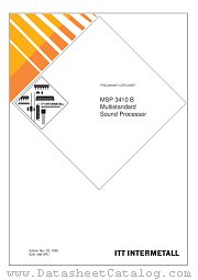 MSP3410B datasheet pdf Micronas