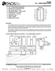 TSL202R datasheet pdf TAOS