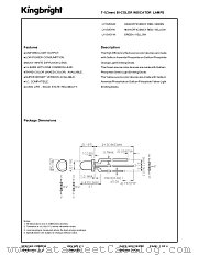 L115VEGW datasheet pdf Kingbright Electronic