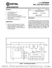 MT9080BP datasheet pdf Mitel Semiconductor