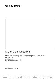 PEB2445 datasheet pdf Siemens
