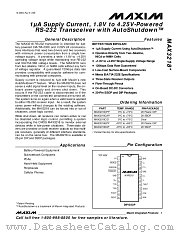 MAX3218C/D datasheet pdf MAXIM - Dallas Semiconductor
