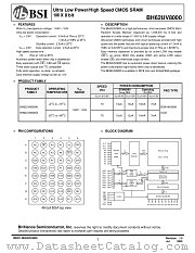 BH62UV8000 datasheet pdf Brilliance Semiconductor