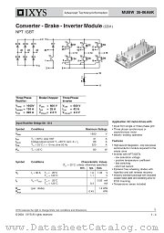 MUBW35-06A6K datasheet pdf IXYS Corporation