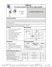 TS29150CZ datasheet pdf Taiwan Semiconductor