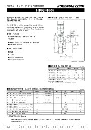 HPI6FFR4 datasheet pdf Kodenshi Corp