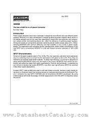 AN-9008 datasheet pdf Fairchild Semiconductor