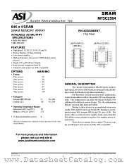 MT5C2564C-45/883C datasheet pdf Austin Semiconductor