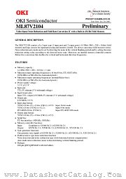 ML87V2104 datasheet pdf OKI electronic componets