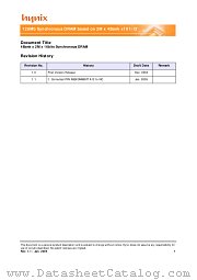 HY57V281620ET-5 datasheet pdf Hynix Semiconductor