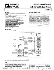 ADT7466 datasheet pdf Analog Devices