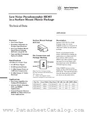 ATF-35143-TR2 datasheet pdf Agilent (Hewlett-Packard)