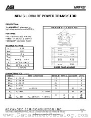 MRF427 datasheet pdf Advanced Semiconductor