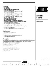TS8388BMFS9NC2 datasheet pdf Atmel