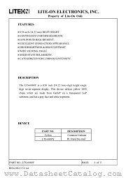 LTS-6880Y datasheet pdf Lite-On Technology Corporation