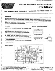 UPC1352C datasheet pdf NEC