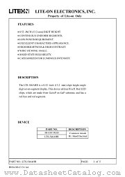 LTS-546AHR datasheet pdf Lite-On Technology Corporation