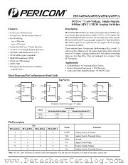 PI5A4596ACX datasheet pdf Pericom Technology