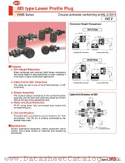 H/MSA3102B18-10SY-C datasheet pdf Hirose Electric