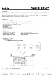 BIC1422 datasheet pdf etc