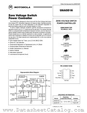 UAA2016D datasheet pdf ON Semiconductor