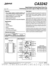 CA3242E datasheet pdf Intersil