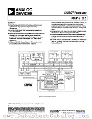 ADSP-21262 datasheet pdf Analog Devices