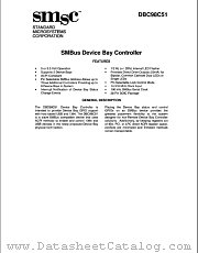 98C51 datasheet pdf Standard Microsystems