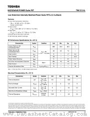 TIM1213-4L datasheet pdf TOSHIBA