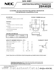 2SK4028 datasheet pdf NEC