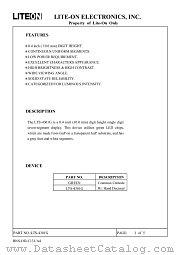 LTS-4301G datasheet pdf Lite-On Technology Corporation