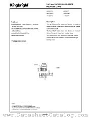 AA3020YT datasheet pdf Kingbright Electronic