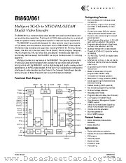 BT860-BT861 datasheet pdf Conexant