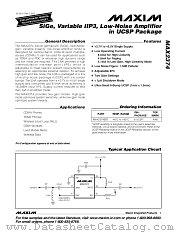 MAX2374EBT datasheet pdf MAXIM - Dallas Semiconductor