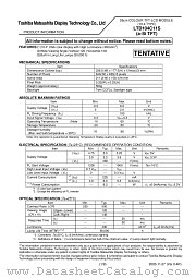 LTD104C11S datasheet pdf TOSHIBA