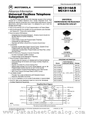 MC13XX datasheet pdf Motorola