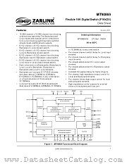 MT90869AG datasheet pdf Zarlink Semiconductor