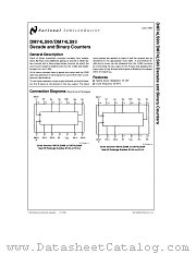 DM74LS90M datasheet pdf National Semiconductor