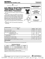 MMBF2202PT3 datasheet pdf Motorola