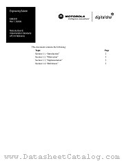 EB622 datasheet pdf Motorola