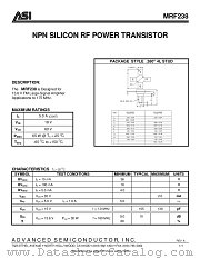 MRF238 datasheet pdf Advanced Semiconductor