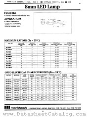 MT4498-HR datasheet pdf Marktech Optoelectronics