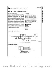LM1921T datasheet pdf National Semiconductor