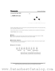 ELKEXXX datasheet pdf Panasonic