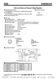 NJM286XF28 datasheet pdf New Japan Radio