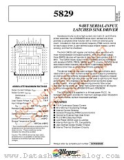 UCN5829EB datasheet pdf Allegro MicroSystems
